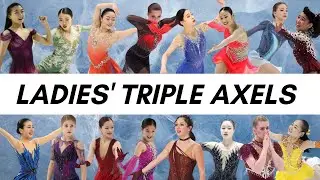 TRIPLE AXELS IN LADIES' SKATING : 1992-2022