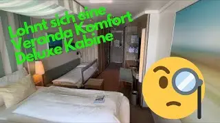 AIDAprima Roomtour veranda comfort Kabine