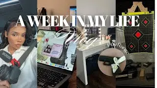 A WEEK IN MY LIFE VLOG | New MacBook, Gun range, Doing makeup and more