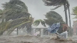 Asia Pulverized! The Most Terrifying Super Typhoon Destroys Rural Life in Indonesia