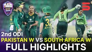 Full Highlights | Pakistan Women vs South Africa Women | 2nd ODI, 2025 | PCB | M3R1U