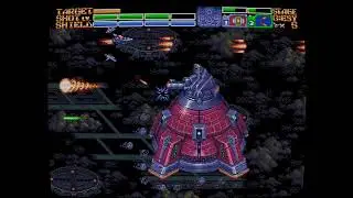 SEGA Megadrive / Genesis STAGE 3 EARTHION(アーシオン) Gameplay. The best Shmup on the console?!