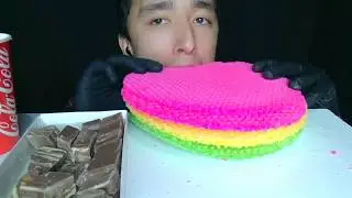 ASMR BIG WAFFLE NO TALKING ASMR  big waffle