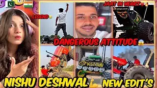 Pakistani reaction On nishu Deshwal dangerous😱attitude😈videos🔥/shorts #nishudaswal #jaat #nishubhai