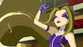 Darcy's minion pulls her hair and speaks gibberish | Winx Club Clip