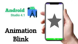 Tutorial Animation Blink in Android Studio 4.1