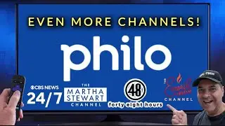 Philo ADDS Several MORE Channels⁉️