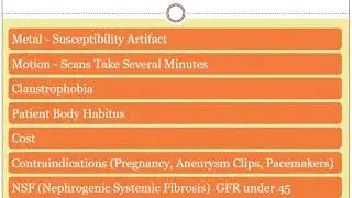 MRI safety and Contraindications
