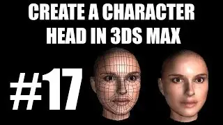 3ds Max Tutorial - Part 17 - Human Character Head Modelling of Natalie Portman