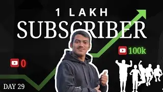 DAY 29/30 - 1 Lakh Subscribers in 30 Days #vlogging #challenge #vlog #dailyvlog #trending #day29 
