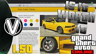 GTA 5 Online | Sultan Classic Is It Worth It 1.50 (GTA 5 Online Guides 1.50)
