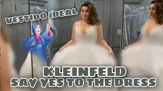 PROVANDO VESTIDOS DE NOIVA DA PROMOÇÃO DE SAMPLES DA LOJA KLEINFELD DO VESTIDO IDEAL | DESCOLEI