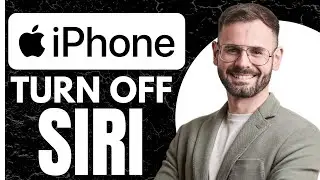 Turn Off Siri on iPhone/ Stop Siri from Listening - QUICK & EASY