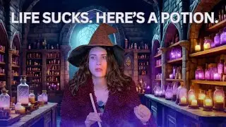 Potion for Surviving Adulthood #humor #comedyvideo #potionmaking #adulting #existentialism