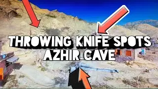 Modern Warfare Throwing Knife Spots on Azhir Cave!