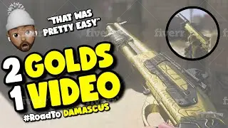 COD Modern Warfare Road to Damascus 2 Golds 1 Video! | Average Oji
