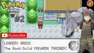 PEWTER CITY- CHALLENGING GYM LEADER BROCK!!! Pok&eacute;mon FireRed/LeafGreen Gameplay no Commentary~