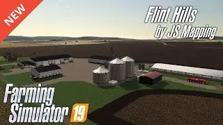 Hog farming with Precision Farming DLC on Flint Hills by JS Mapping - EP1
