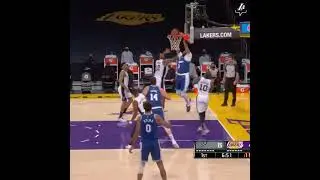Don't blink aldridge Anthony Davis throws hammer down vs spurs 1/7/21