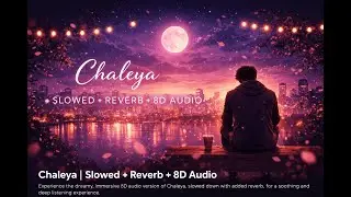 Chaleya 🌙 Slowed + Reverb + 8D Audio | Feel It With Headphones 🎧