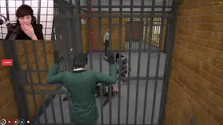 sykkuno PUNCHING REDUCER Through PRISON BARS - 