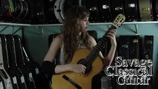 Steve Connor 2015 Spruce Maple #296 Kalmath - Hannah Murphy - Savage Classical Guitar