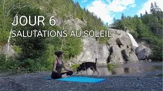 Jour 6 - Salutations au soleil I Défi 7 jours pour s'initier au Yoga I PhysioMonkey