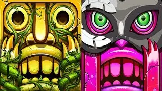 Temple Run 2 Sky Summit VS 3D Lost Magic Temple Android iPad iOS Gameplay