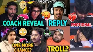 Emotional After Winning 🥺 Godlike Coach Reveal?🥶 Last Chance For RNTxTX 😳 Hawy Banter All Reply 