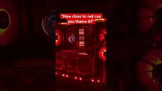 A red themed custom gaming build I built for a customer. Parts list in the description. #turlock