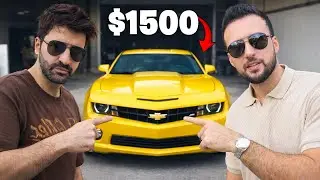Amerika’da $1500’a Camaro Aldık! | İhaleden Araba Alımı | Esnaf Ziyaretleri #2