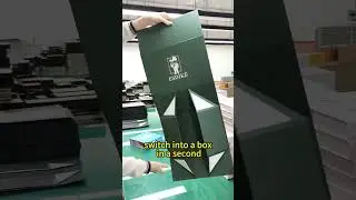 Folding gift box,saving up to 90% storage space.#mjcpack #packagingfactory #custombox #foldingbox