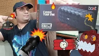 Boat stone 650💥 Unboxing Review IPX5 water-resistant 1800 mAh battery best water proof speaker