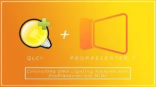 Использование ProPresenter7 для управления освещением DMX с помощью QLC+