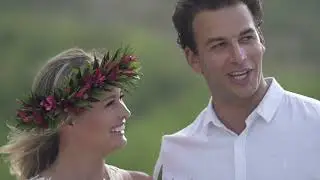 Amber and Orin Oahu Staged Elopement Video