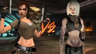 Mortal Kombat 9 - Lara Croft vs. Amanda Evert (Tomb Raider Legend)