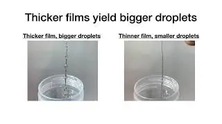 The Rayleigh-Plateau Instability on a fiber