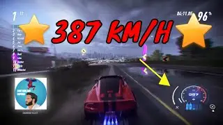 I HIT MAX Speed 387 KM/H with CORVETTE IN NFS HEAT