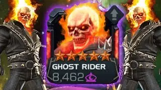 5 Star Ghost Rider Rank Up & Gameplay - Marvel Contest Of Champions