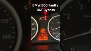 BMW E60 Неисправный байпас BST #bmw #bmwe60 #механик