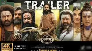 Kannappa | Official trailer - Hindi | Akshay Kumar | Vishnu Manchu | Mohan Babu | Prabhas | 2025