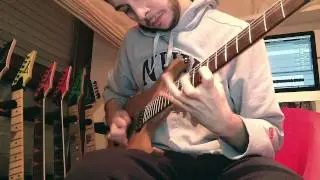 Francesco Filigoi - quick Abiogenesis riffage w/ Blackmachine B6 & Axe Fx II