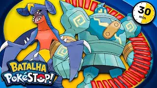 Minecraft BATALHA POK&Eacute;STOP - NOVA S&Eacute;RIE MINIGAME ! GARCHOMP vs GOLURK !!