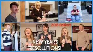 NEW YEAR'S RESOLUTIONS 2015! | JoeIsMe
