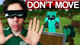 Red Light Green Light Duels in VR Minecraft