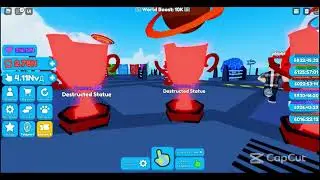 rebirth champions x new destruction world          #roblox #tapping #tappinglegendsx #tappinglegends