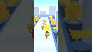 Tiny Run 3D gameplay walkthrough (496) #shorts
