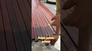 Iron metal Asian paints primer#roof #primer#vlog #shorts #viralshorts #home #roof #roofstructure#art