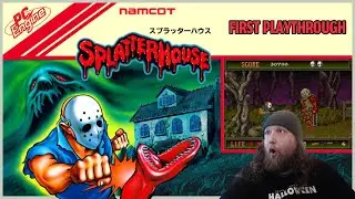 FIRST Time Playing SPLATTERHOUSE on PC Engine! | Live Retro Horror Gameplay