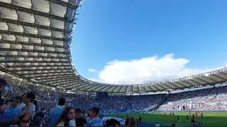 Футбол ⚽️. Едем на стадион Olimpico . Пол дня в кровати. Новый узор для крючка.